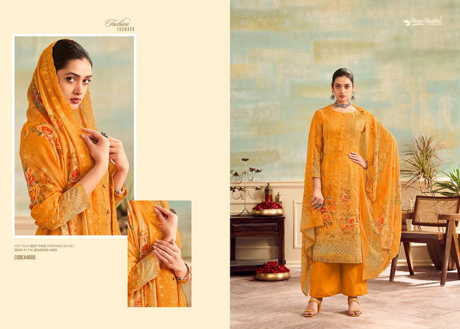 Mahajabeen Vol 4 By Shree Shalika Cotton Embroidery Printed Salwar Kameez Wholesale Online
